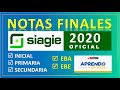 ¿CÓMO CALIFICAR EN EL SIAGIE 2020? || EVALUAR APRENDO EN CASA SIAGIE 2020