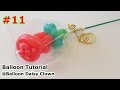 Balloon Rose TUTORIAL balloon decoration ideas BALLOON FLOWER