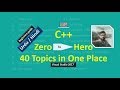 C++ Beginners Tutorial Zero to hero 40 Topics in Urdu vs2017 Part 1