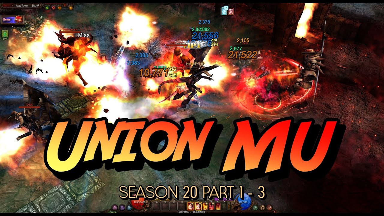 Union MU Season 20 Part 1 - 3 ( Fast Server ) | Mu Online PC