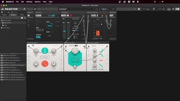 Reaktor 6 Patch for Beginner | Reaktor Blocks Base Modular Synth FREE PLAYER