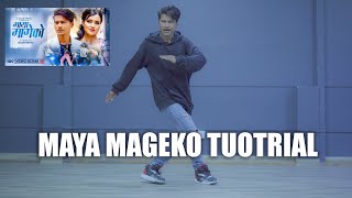 Maya Mageko Dance Tutorial Frist Part Step By Step
