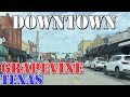 Grapevine - Texas - 4K Downtown Drive
