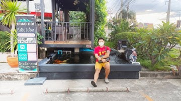 It สมุทรปราการ 3 - งานระบบ Overflow สำหรับบ่อปลาคาร์พ/ ชุดเติมน้ำดี ชุดงานลม เดินท่อใหม่ครบชุด Set 3