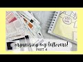 ORGANIZING MY STICKER KIT LEFTOVERS & SHOP SAMPLERS! | part 4 | tattooed teacher plans