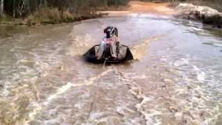 Mud sledding!!!!!!!