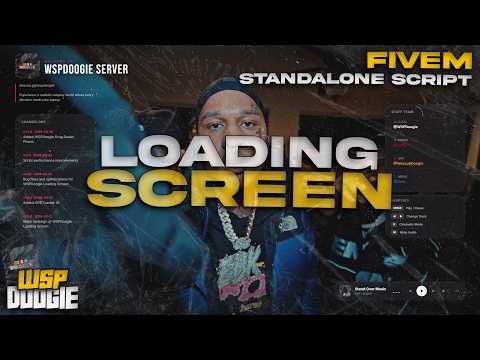 WSPDoogie FiveM Loading Screen | Best Loading Screen for RP Server 2026 [Standalone]
