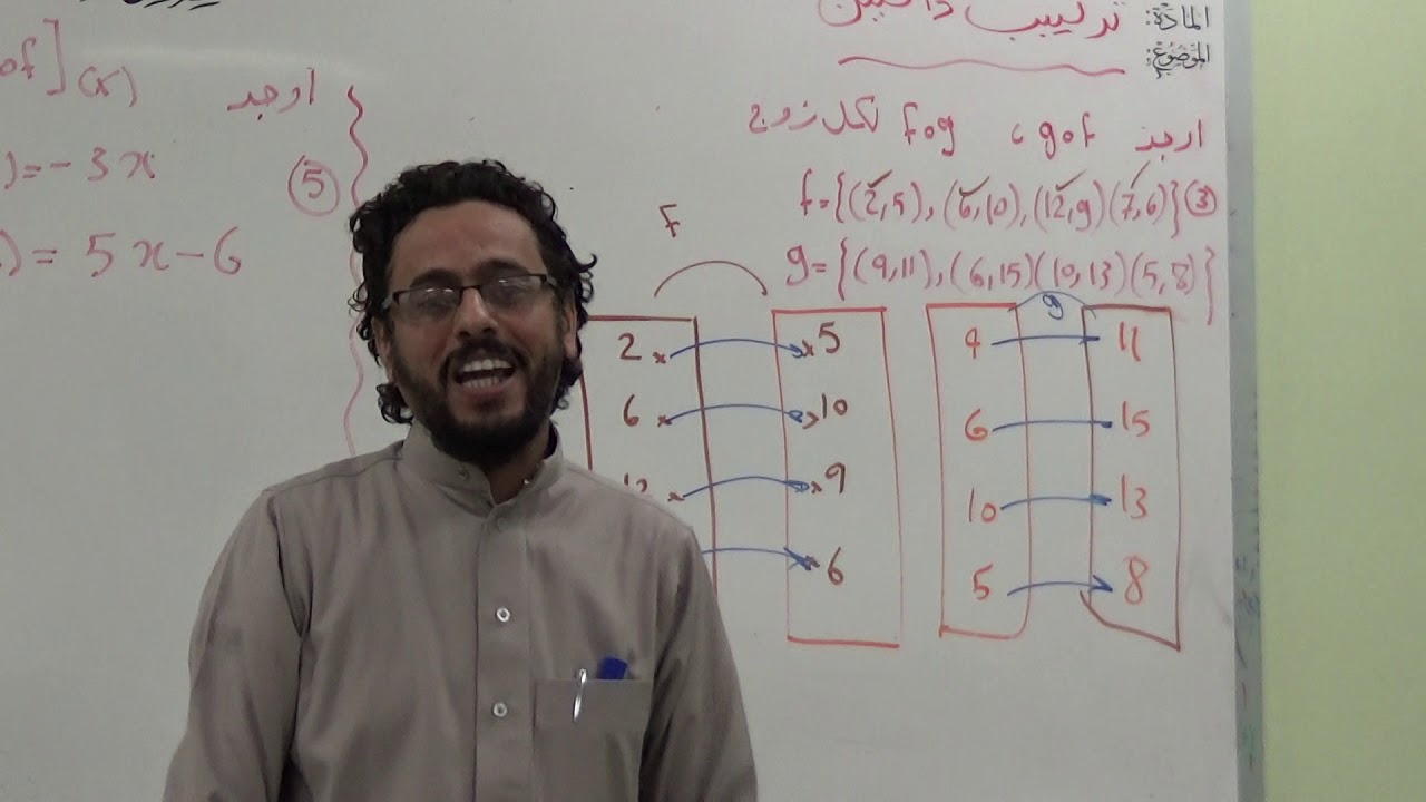 تركيب الدوال الجزء الاول رياضيا3