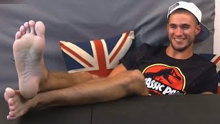 Rub my feet while I watch Jurassic Park