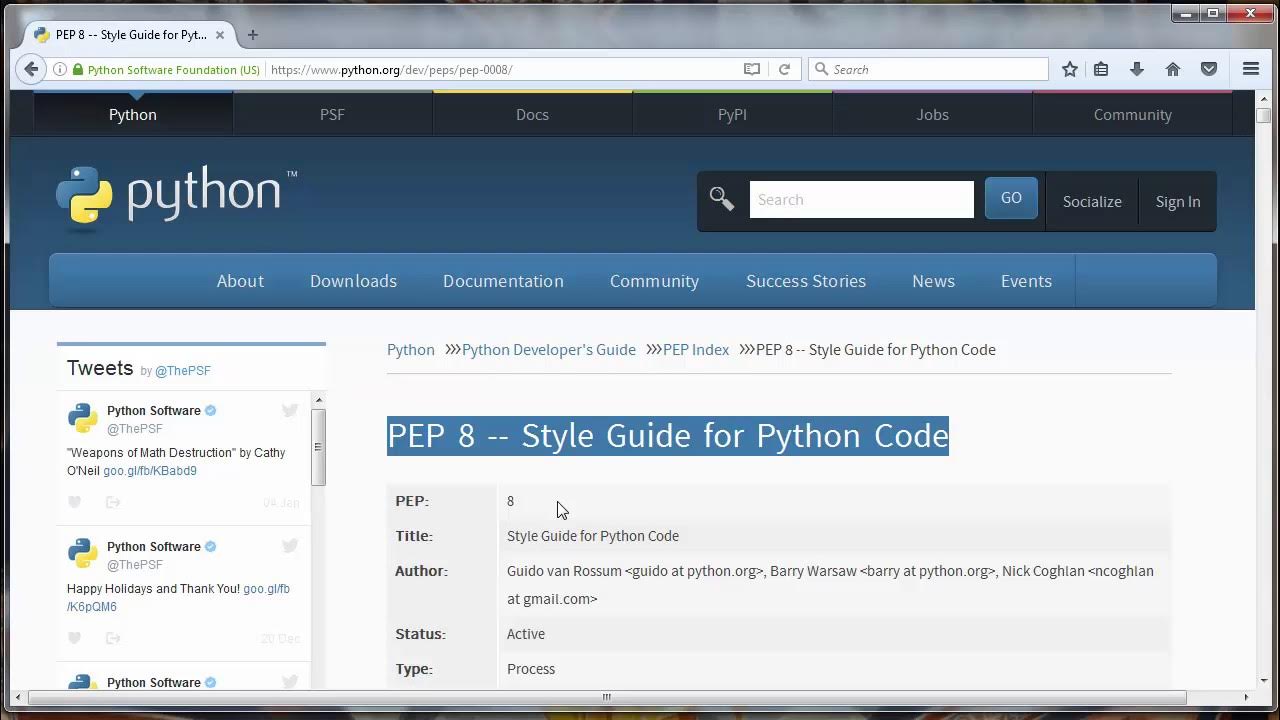 How to write more readable code in Python - What is PEP 8 style guide ...