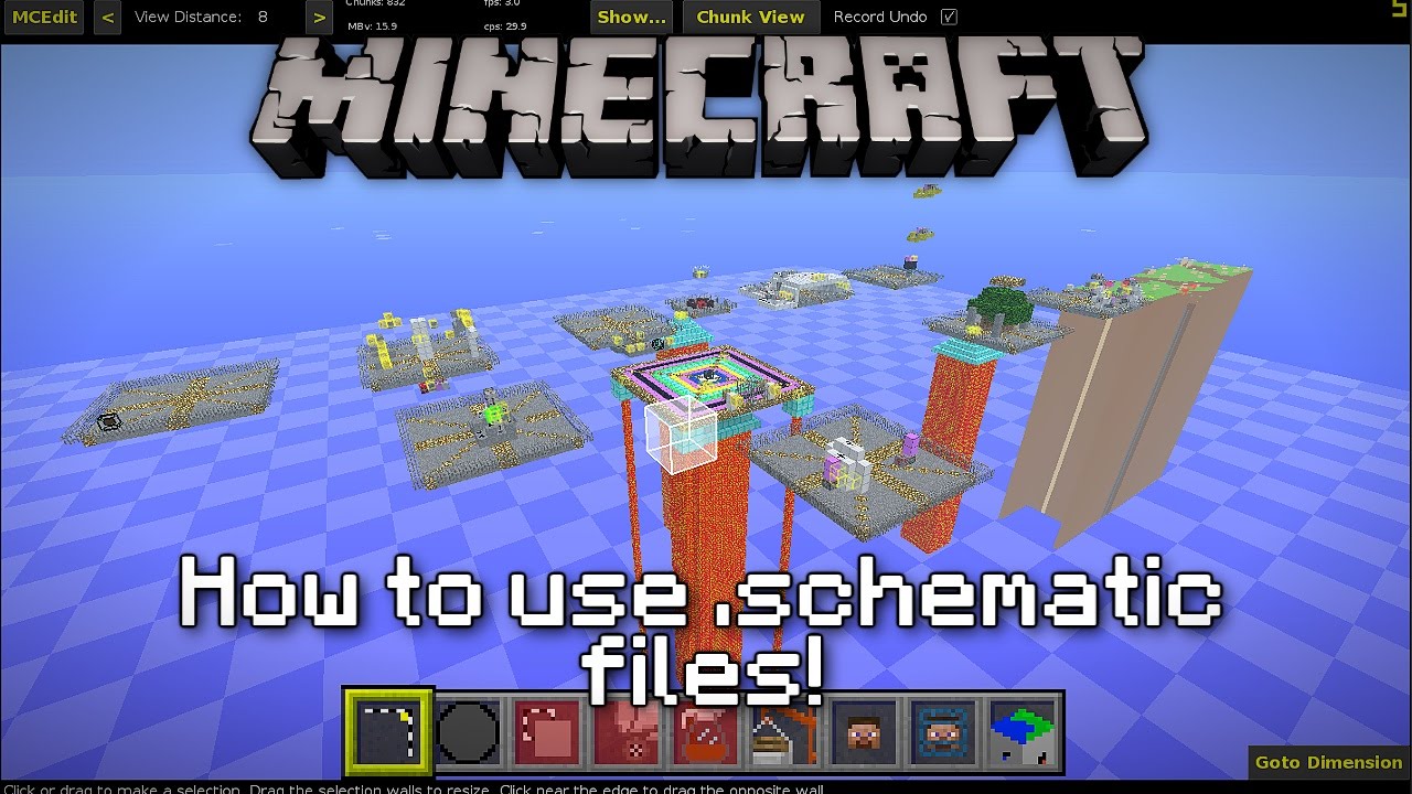 How To Open Minecraft Schematic Files