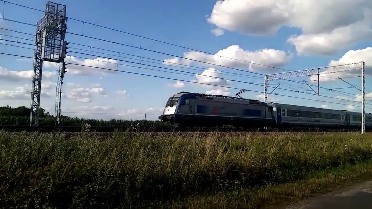 3 pociągi pod Łowiczem w tym Sputnik SKPL'u! 18-19.7.2024