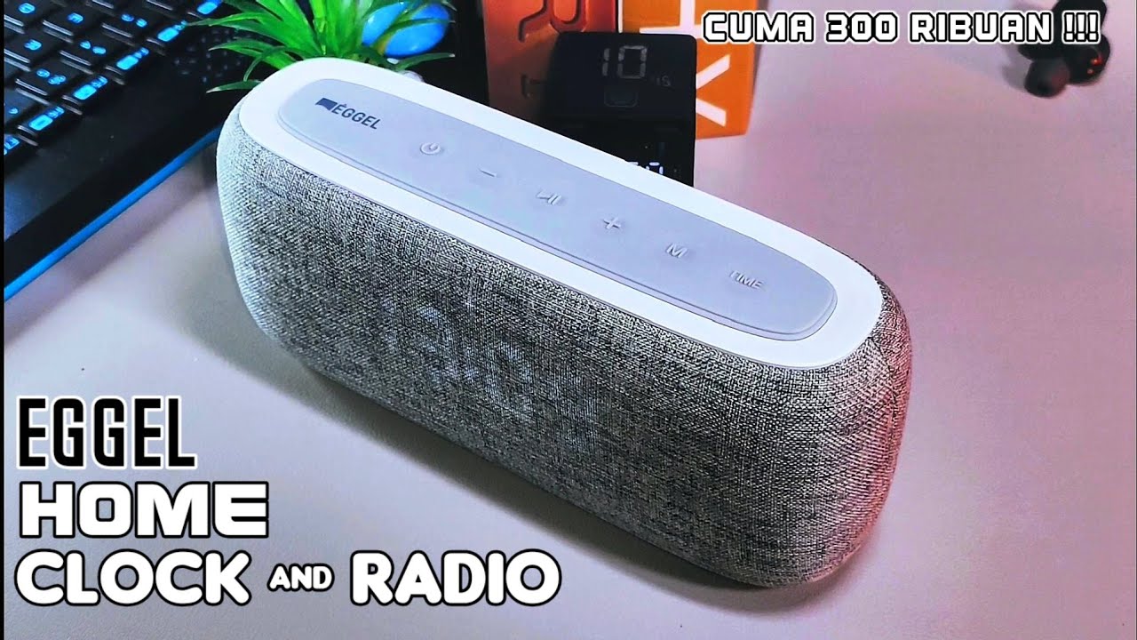 Eggel Home Clock + Radio speaker Review vs Terra 3 mini vs active 2