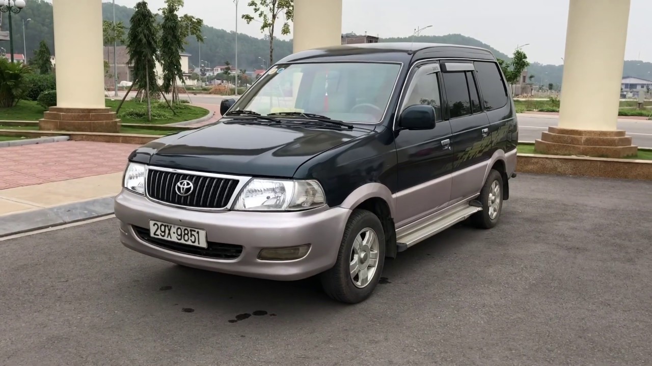 TOYOTA ZACE 2005 - Máy gầm chất - Thân vỏ gọn - Bảo dưỡng định kỳ. Giá ...