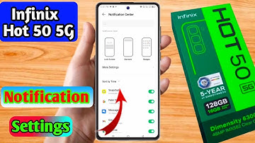 infinix hot 50 5g notification settings, infinix hot 50 5g notification off