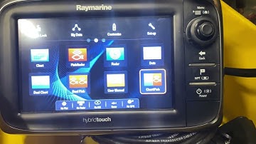 Raymarine e7 Hybrid Touch MFD Chartplotter GPS Display
