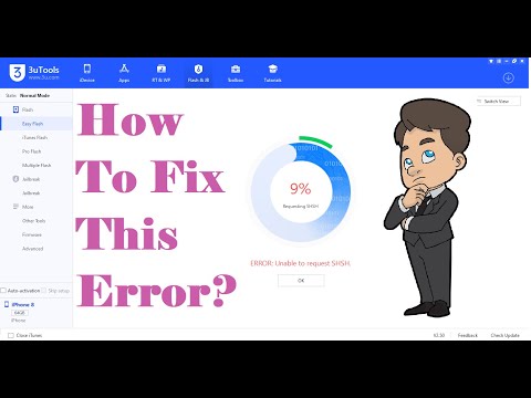 Unable To Request SHSH Error !! How To Fix The Error? All model of iphone fix using this trick |