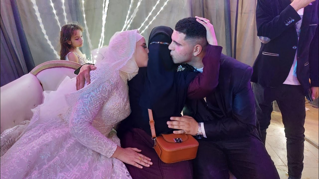 تعالو شوفو فرح ابنى محمد وعروسته القمر