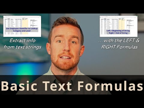 Basic Text Formulas (Left and Right Explained)