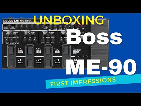 Boss ME-90 Unboxing/First Impressions!