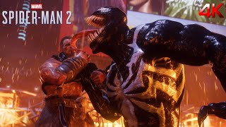 Marvel's Spider-Man 2 PS5 - Venom vs Kraven Boss Fight Ultimate Difficulty Gameplay (4K)