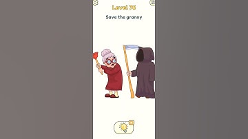 DOP : Delete One Part - Level 76 Save the granny #shorts #dop2 #deleteonepart #viral #dop