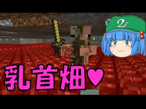 これでいいのか マインクラフト おっぱい鉄道 Minecraft ゆっくり実況プレイ Youtube