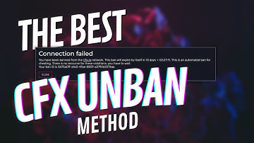 EASIEST UNDETECTED FIVEM CFX UNBAN METHOD
