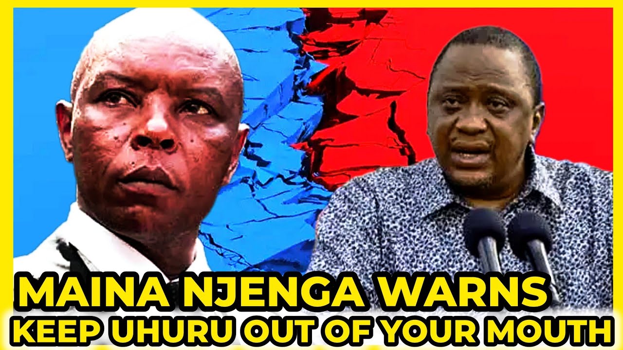 MAINA NJENGA WARNS LEADERS ATTACKING UHURU KENYATTA OVER ODM PARTY!! SENDS OUT THIS MESSAGE