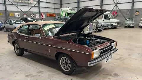 1977 FORD CAPRI II GL | MATHEWSONS CLASSIC CARS | AUCTION: 4, 5 & 6 FEBRUARY 2026