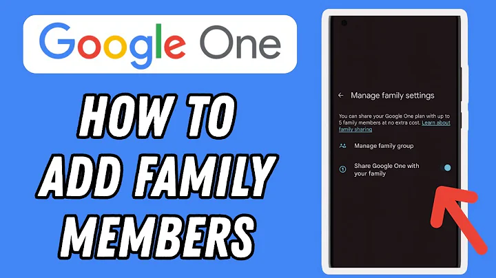 How To Add Family Members In Google One (2025) STEP BY STEP