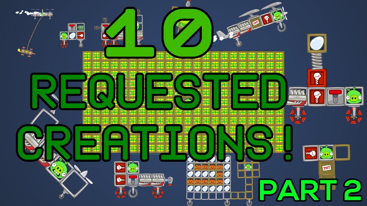 Bad Piggies 10 Requested Creations PART 2 YouTube bad-piggies-10-requested-creations-part-2-youtube