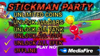 TERBARU ‼Stickman Party Mod Apk Versi 2.3.5 Unlimited Coins | By Nashrullah Channel screenshot 5