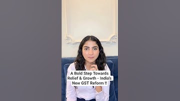 A Bold Step Towards Relief & Growth - India