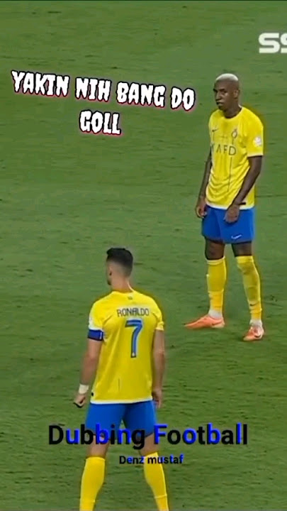 Goat Ronaldo Enocok😁 #dubbingbola #Ronaldo #shorts