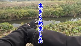 《釣れま宣言》ナマズは遠くなりにけり