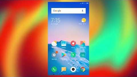 HOW TO USE APP DRAWER IN MIUI 10