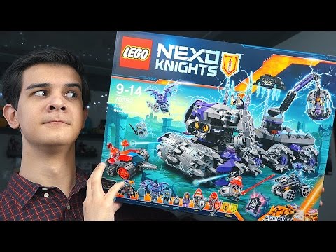 Видео: LEGO Nexo Knights: ШТАБ ДЖЕСТРО - Набор На Обзор (70352)