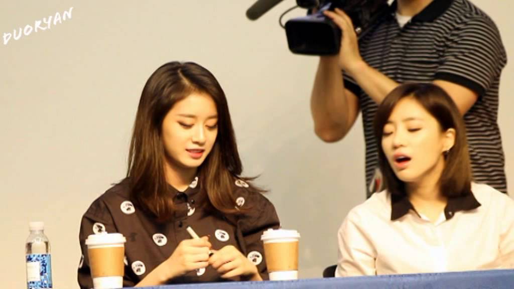 140924 청량리 팬싸 지연&은정ver.(둘이 진짜 잘 놀다ㅋㅋㅋㅋ)