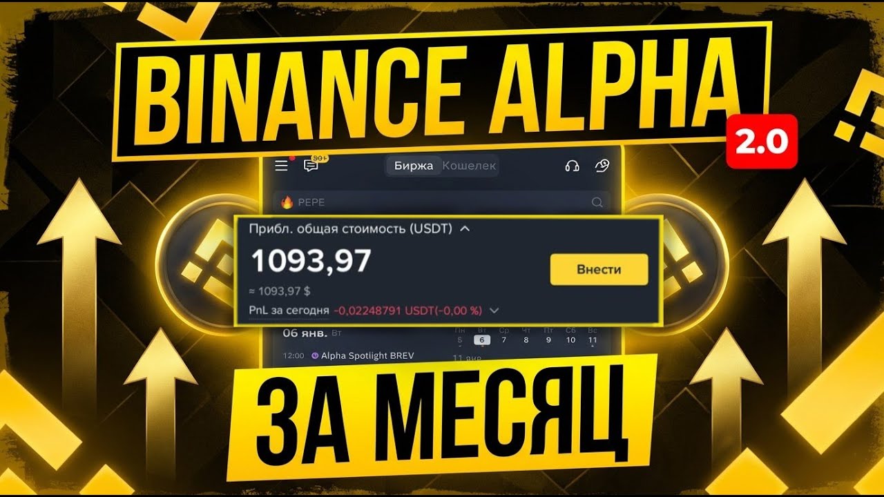 Как правильно крутить binance alpha в 2026 году?