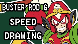 Speed Drawing - Buster Rod G