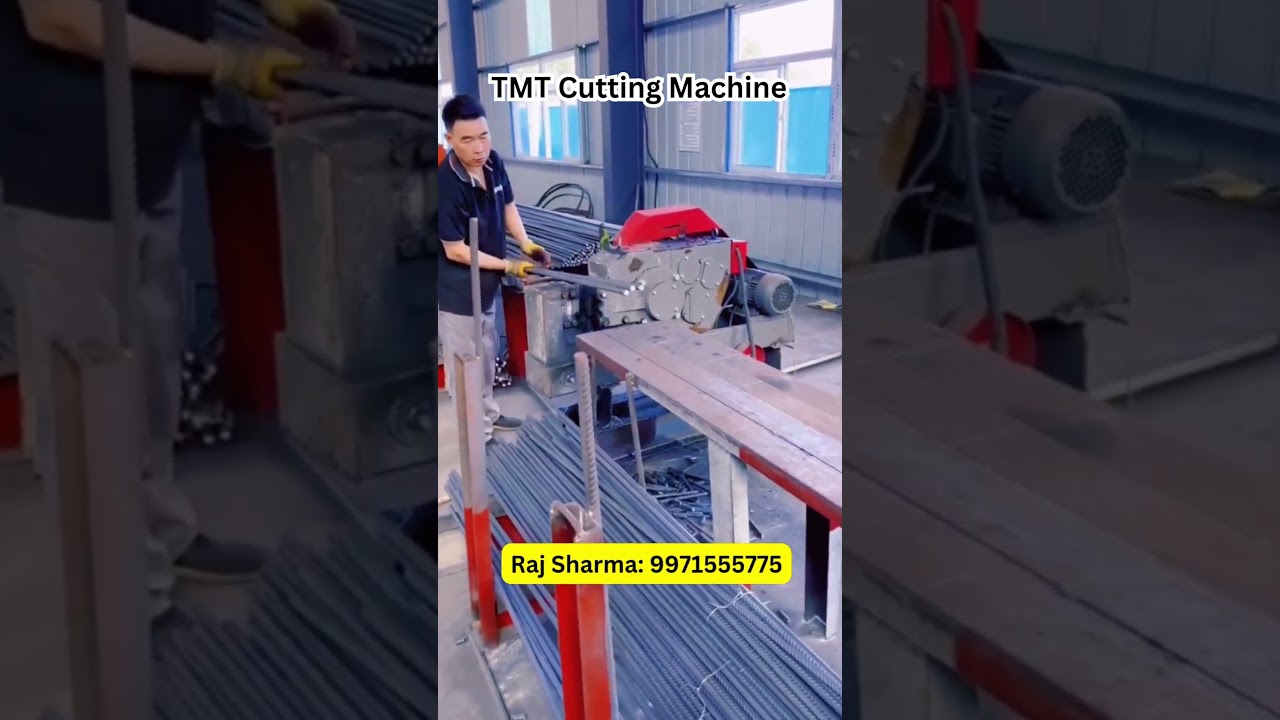 TMT Cutting Machine by Waxcon 