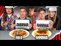 Rafa e luiz vs enaldinho e anninha na cozinha  desafio