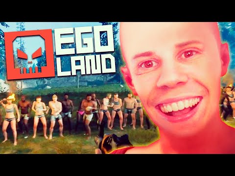 JUNTANDO A 70 STREAMERS EN RUST | EGOLAND #1