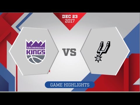 San Antonio Spurs vs Sacramento Kings: December 23, 2017