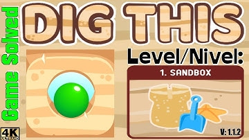 Dig This! || Chapter 1 - Sandbox (All levels completed)