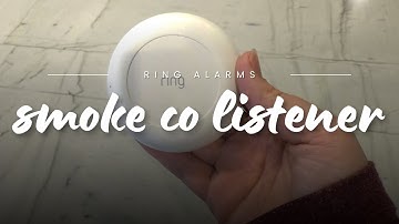 🔥 Smart Protection! Ring Alarm Smoke & CO Listener Keeps You Alert! 🚨
