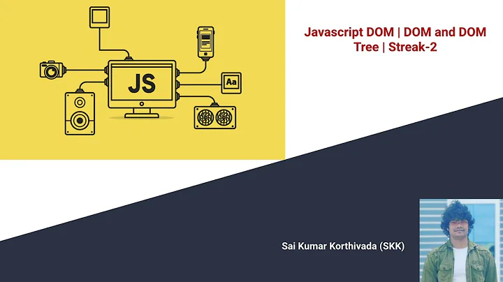JS DOM Streak 2 | What is DOM in Javascript | What is DOM structure in HTML and Javascript