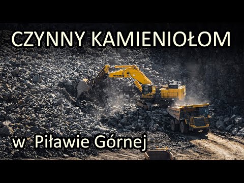 Odwiedzam  kamieniołom migmatytu i amfibolitu w Piławie Górnej