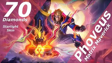 70 Diamonds for Phoveus Matrix Maverick starlight skin - curse of MLBB most forgotten hero breaks!